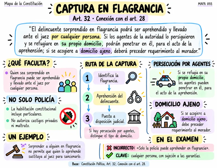 Captura en flagrancia